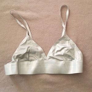 UO hologram triangle bralette